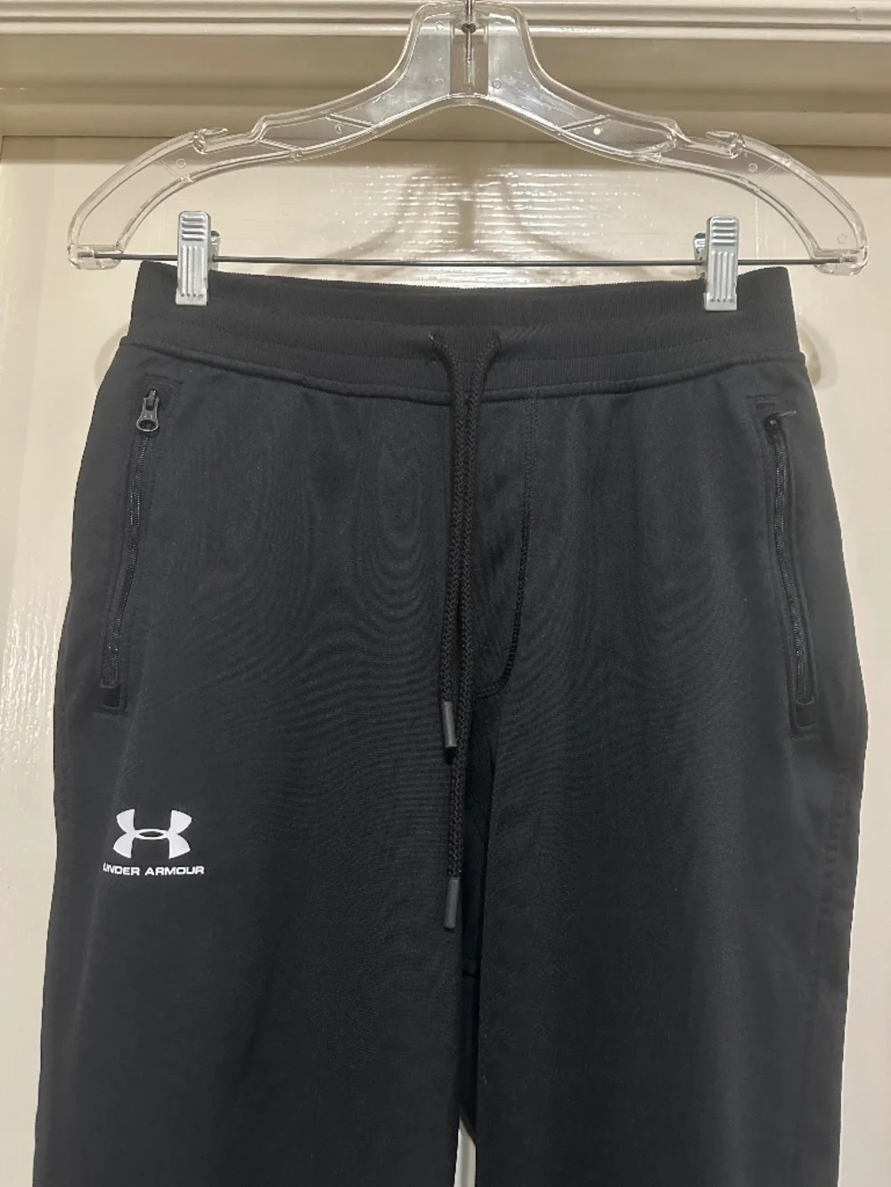 Under Armour Loose Joggers Mens S Zip Pockets EUC